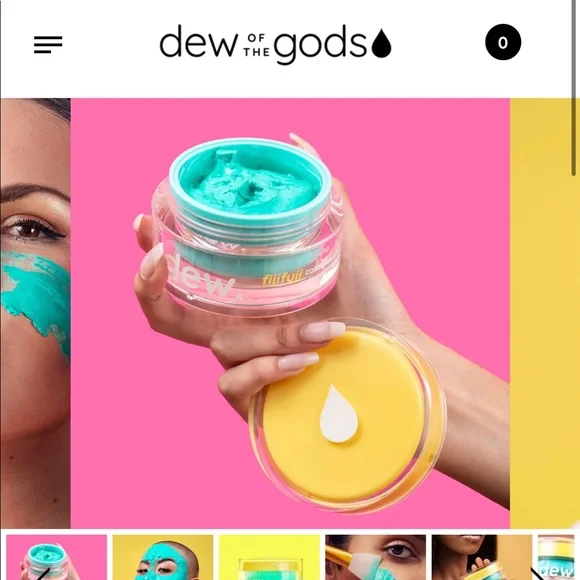 Dew of the Gods face mask - Picture 1 of 3
